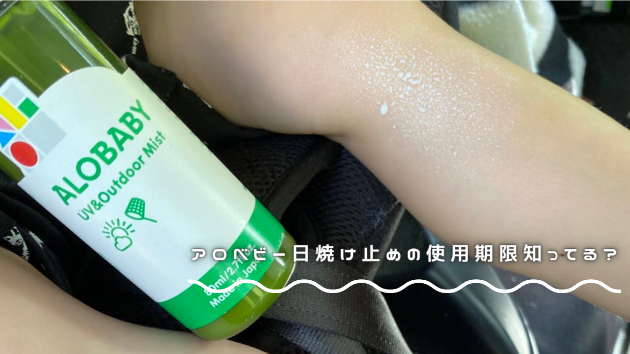 アロベビー日焼け止めの虫除け効果を3歳双子に使用したレ口コミレビュー 使用期限も 毎日 双子ママ 便利な生活とipad